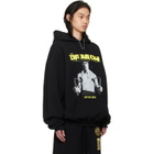 LU'U DAN BRUCE LEE x LỰU ĐẠN Black Oversized Hoodie