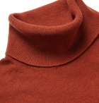 Loro Piana - Dolcevita Slim-Fit Baby Cashmere Rollneck Sweater - Red