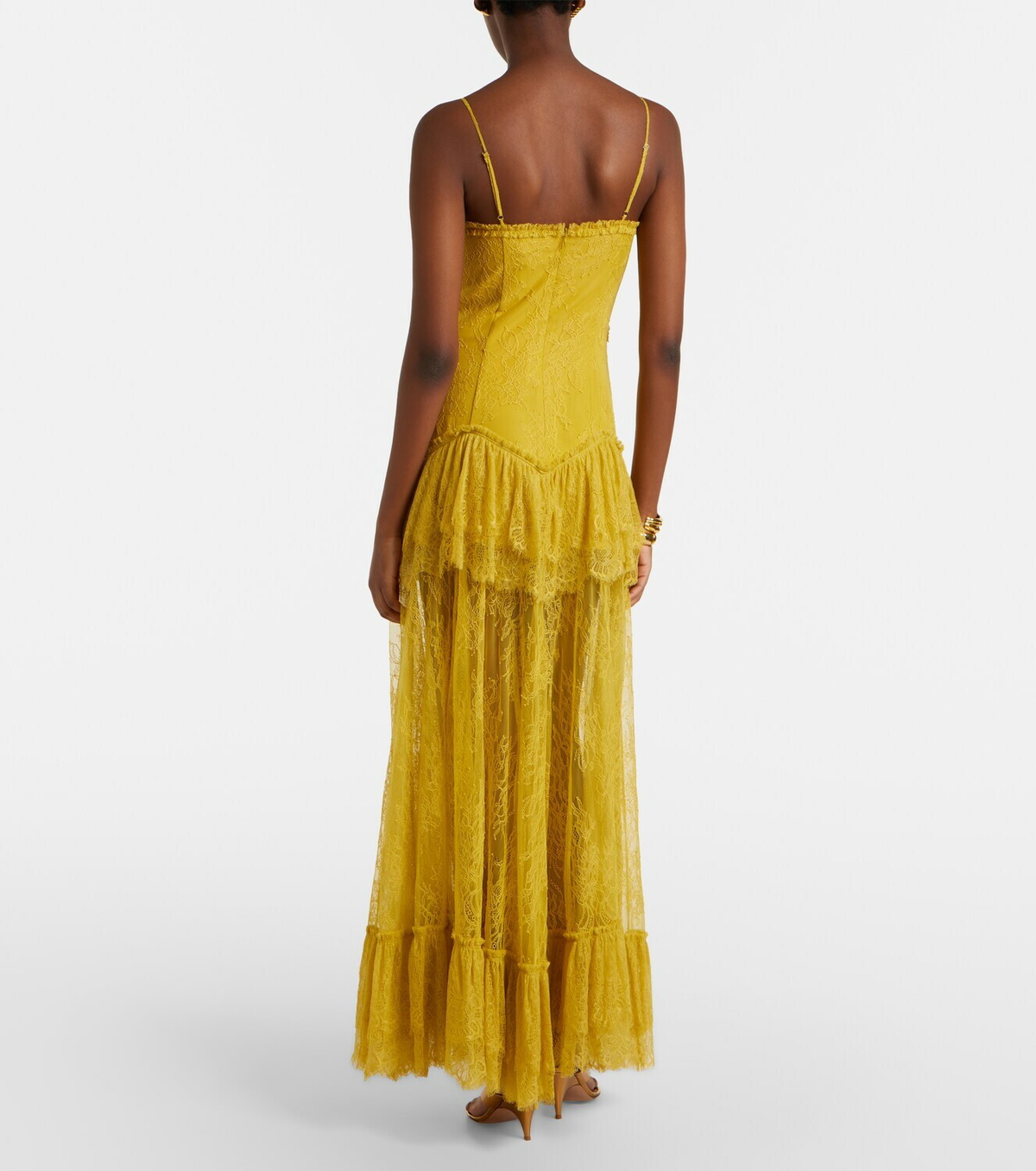 De La Vali Kala lace maxi dress