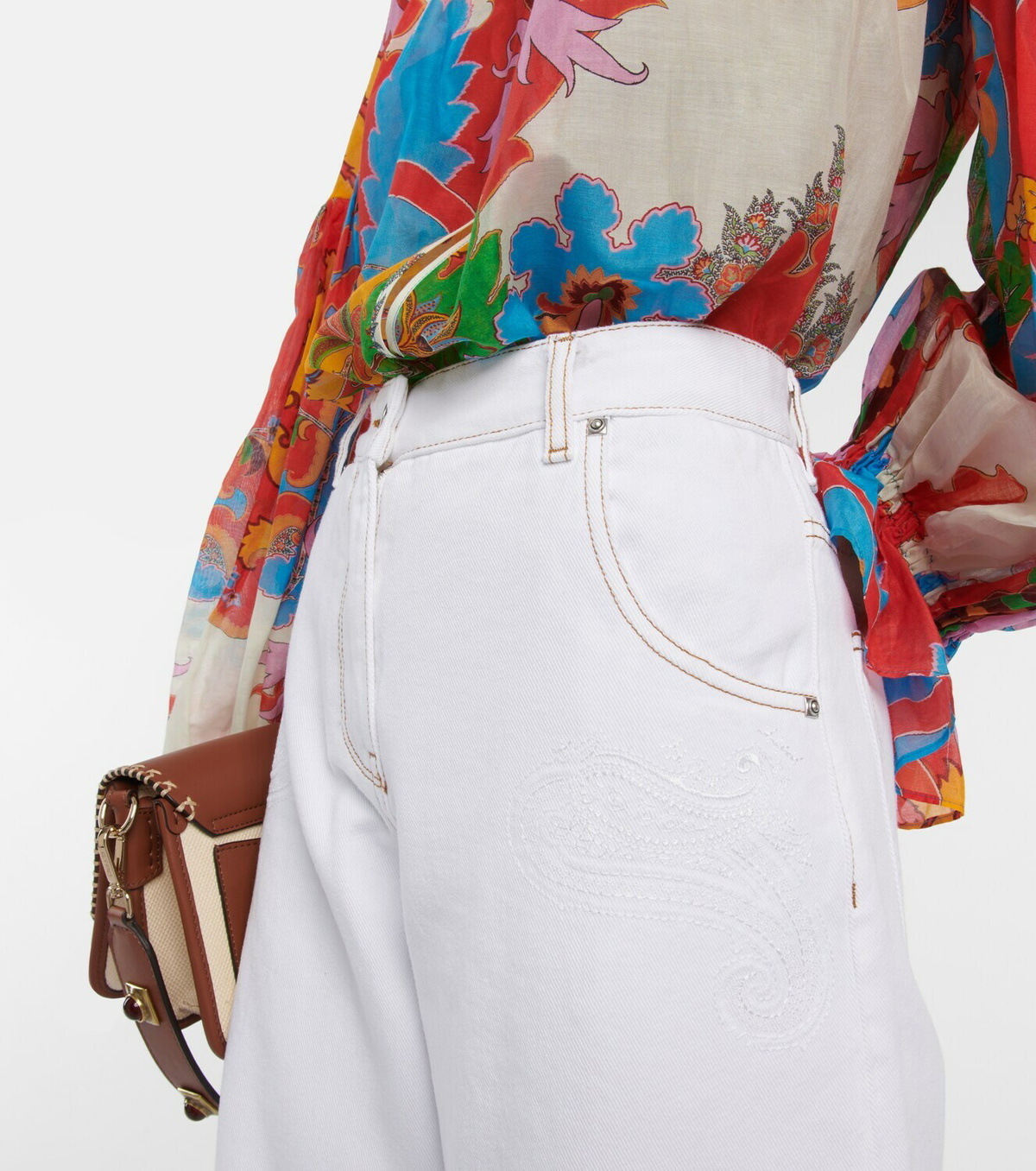 Etro Women Jeans Wide Leg