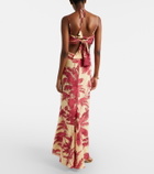 Johanna Ortiz Andalusian Rhythms printed silk maxi dress