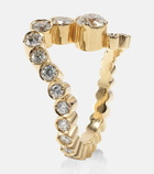 Sophie Bille Brahe Grand Ensemble Ocean 18kt gold ring with diamonds