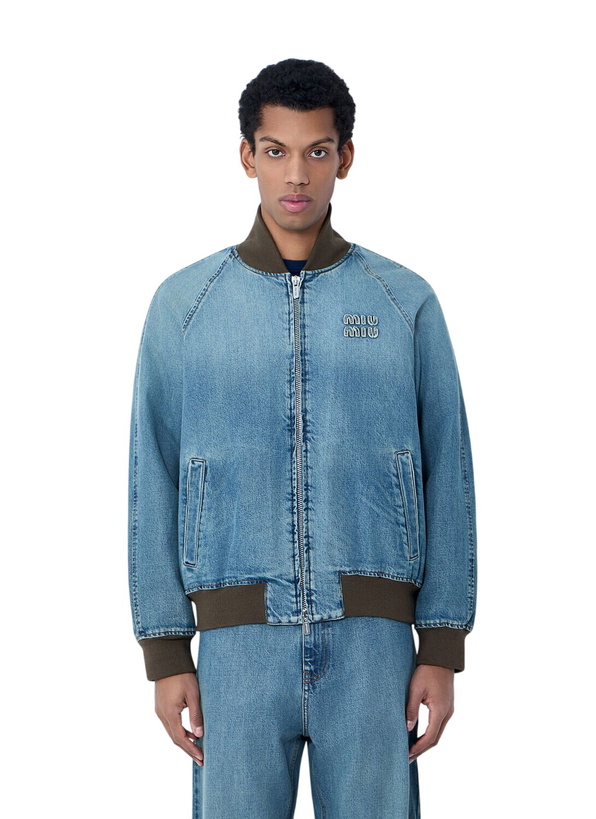 Photo: Miu Miu Denim Blouson Jacket
