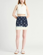 Marni Womens Denim skirt in Blue