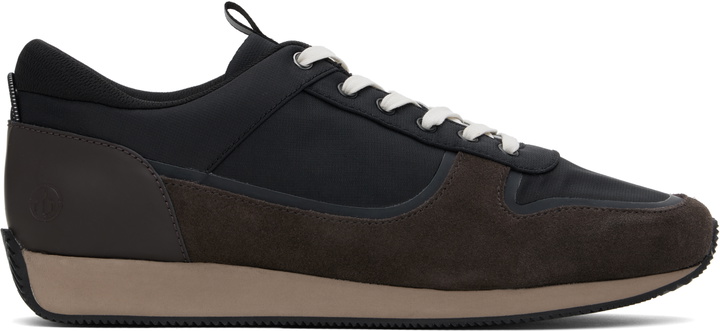 Photo: rag & bone Black & Brown Pursuit Retro Runner Sneakers