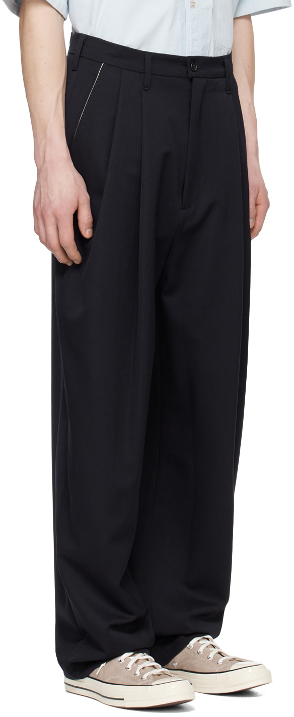 Camiel Fortgens Navy Suit Trousers