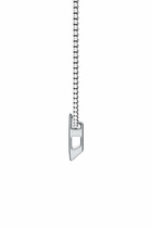 Diesel Stainless steel pendant necklace - Necklaces - Unisex - Silver