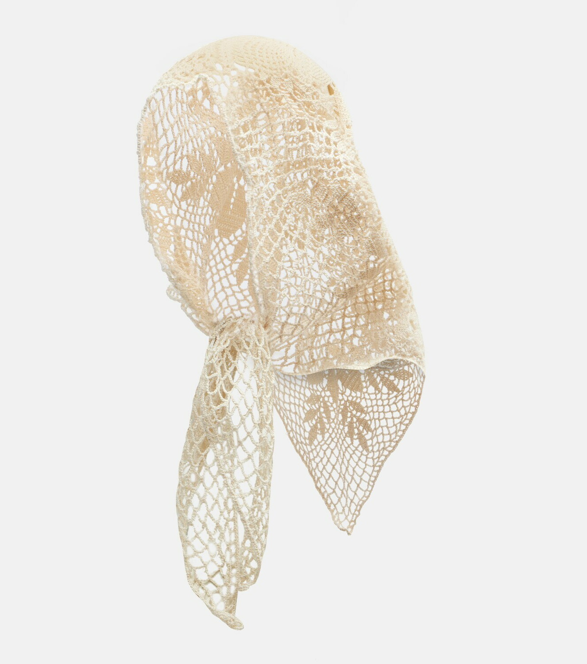 Magda Butrym Floral crochet cotton scarf