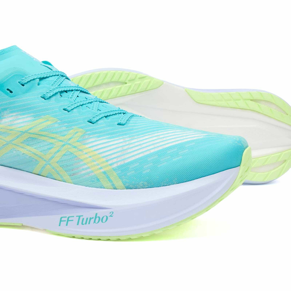 Asics Men's Megablast Sneaker in Energy Aqua/Blue Fade