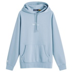 Polo Ralph Lauren Men's Chain Stitch Logo Hoodie in Vessel Blue