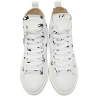 McQ Alexander McQueen White Swallow High-Top Sneakers