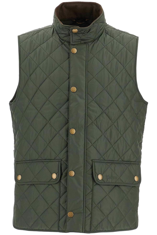 Photo: BARBOUR lowerdale quilted vest Green