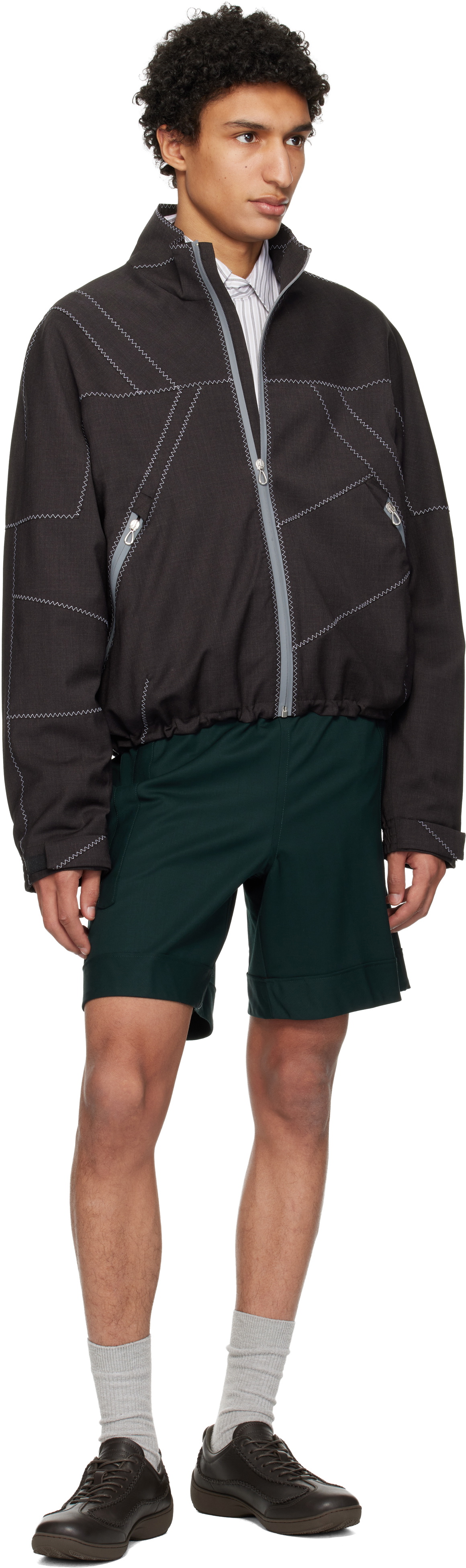 Kiko Kostadinov Brown Fosco Jacket Kiko Kostadinov