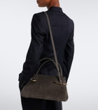 Givenchy Pinch Medium suede top-handle bag