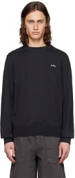 A.P.C. Black Melville Sweater
