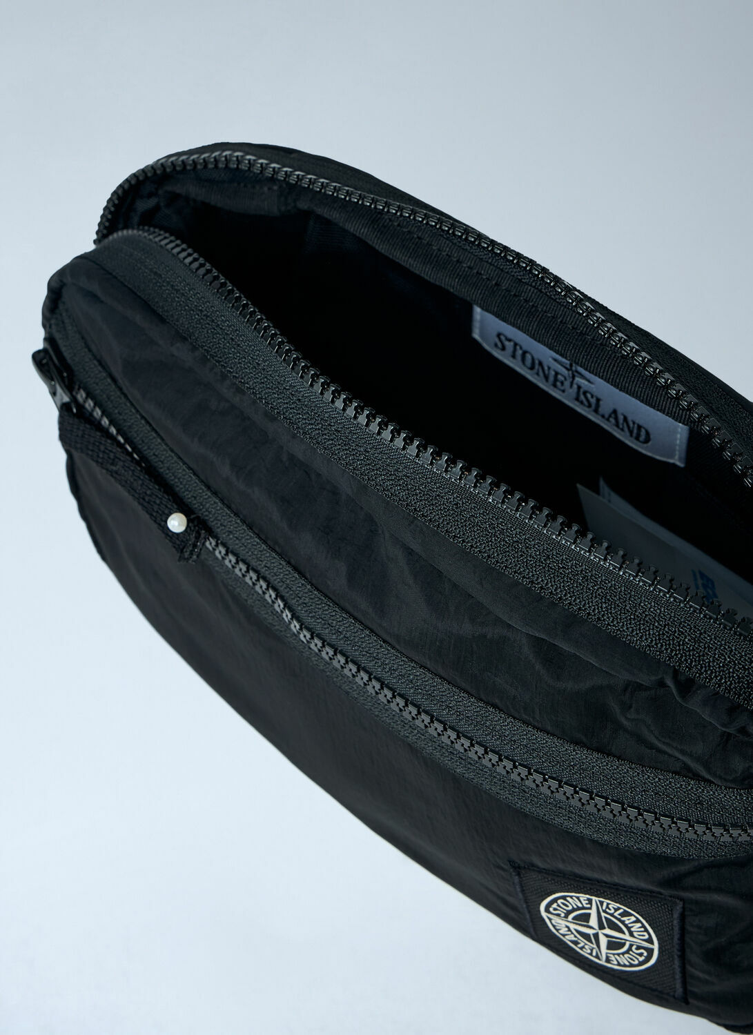 Stone Island Logo Motif Belt Bag