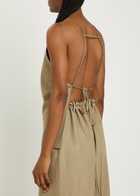 Calvin Klein Erin Wool-blend top Light Brown