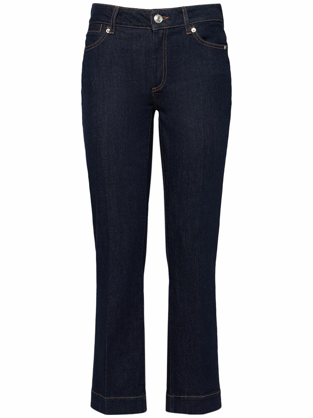 Photo: SPORTMAX Medicea Denim Mid Waist Crop Jeans