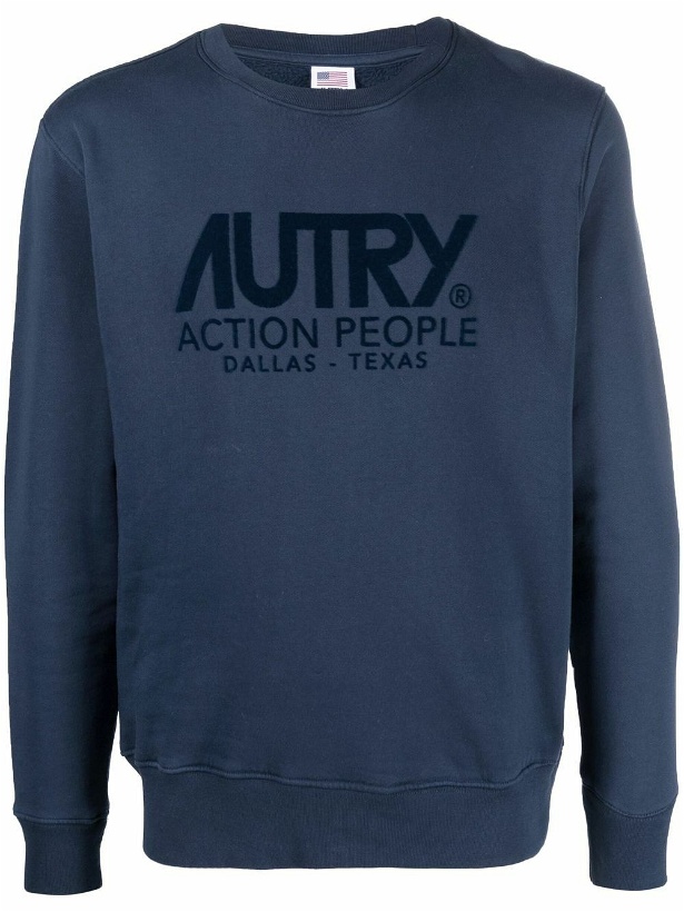 Photo: AUTRY - Logo Cotton Sweatshirt