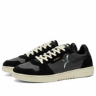 Axel Arigato Men's Dice Lo Bee Bird Sneaker in Black/Off Black