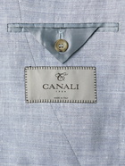 Canali - Slim-Fit Unstructured Linen and Wool-Blend Suit Jacket - Blue