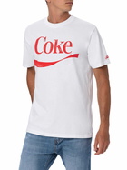 MC2 Saint Barth Man Cotton T-shirt With Coke Logo Placed Print | The Coca Cola Company Special Edition