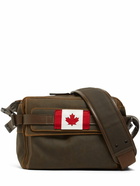 DSQUARED2 Canadian Flag Canvas Crossbody Bag