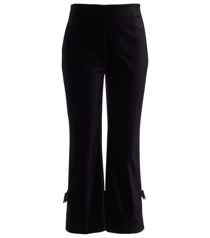 Photo: Posse Quincy cotton velvet cropped pants