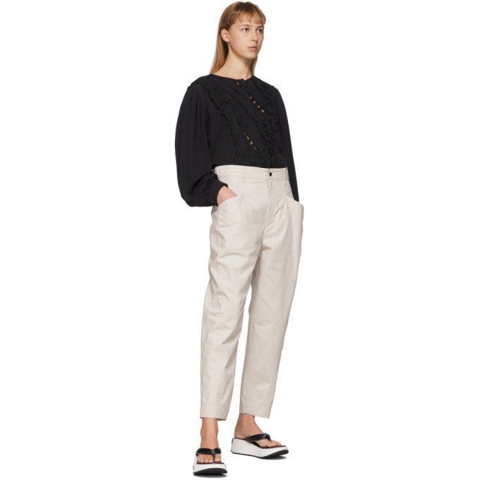 Isabel Marant Off-White Gubaia Trousers Isabel Marant