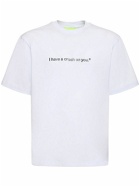 MSGM - Msgm X Crash Baggage Cotton T-shirt