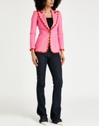 Moschino Womens Blazer in Magenta