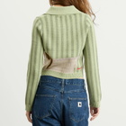 House Of Sunny Women's Sleepy Cat Cardigan in Matcha