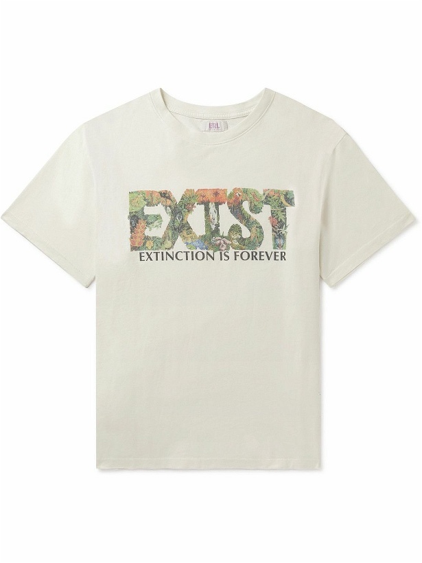 Photo: ERL - Printed Cotton-Jersey T-Shirt - White