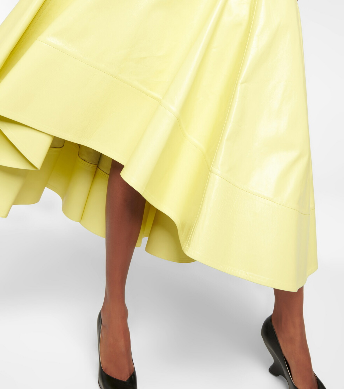 ボッテガヴェネタ Bottega Veneta Printed Leather Midi Skirt Bottega Veneta - Leather midi skirt Bottega Veneta