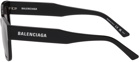 Balenciaga Black Square Sunglasses