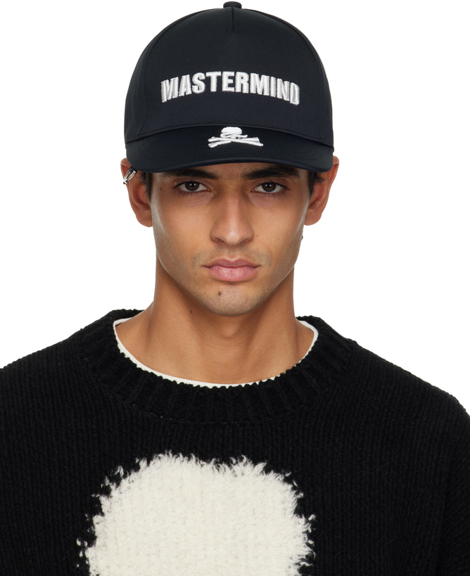 Photo: MASTERMIND WORLD Black MW 3D Logo Cap