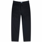 END. x C.P. Company ‘Adapt’ Blu Straight Pants in Black/Navy