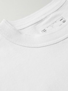 Sacai - Cotton-Jersey T-Shirt - Neutrals
