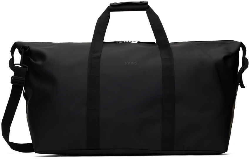 RAINS Black Hilo Large Duffle Bag