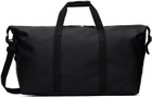 RAINS Black Hilo Large Duffle Bag