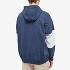 Tommy Jeans Men's Skater Serif Linear Hoody in Navy