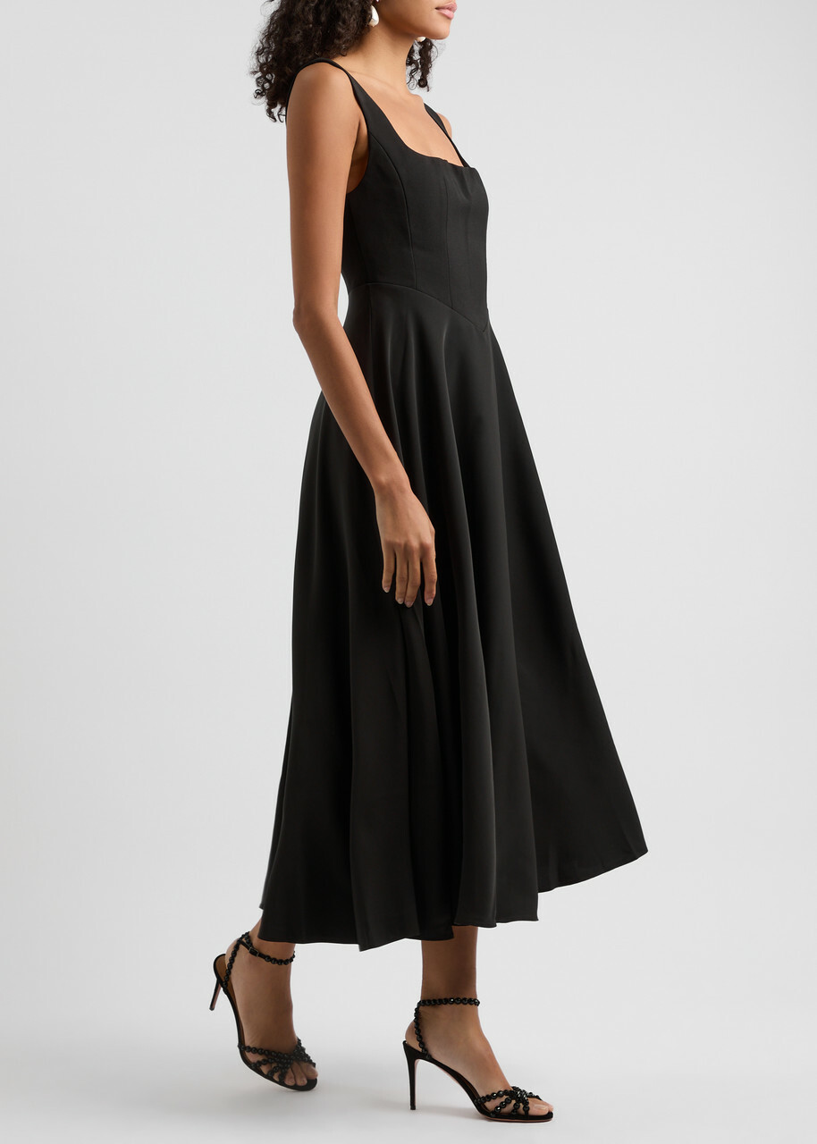 Odd Muse The Ultimate Muse Jersey Midi Dress Black
