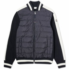 Moncler Men's Knit Taping Jacket in Navy