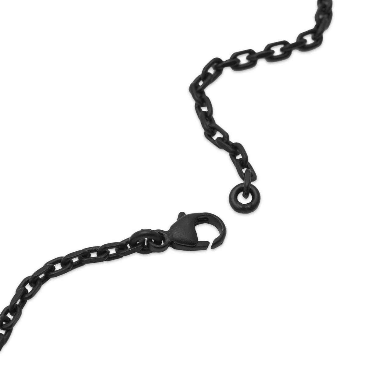 Rick Owens Men's Trunk Charm Necklace in Black Rick Owens