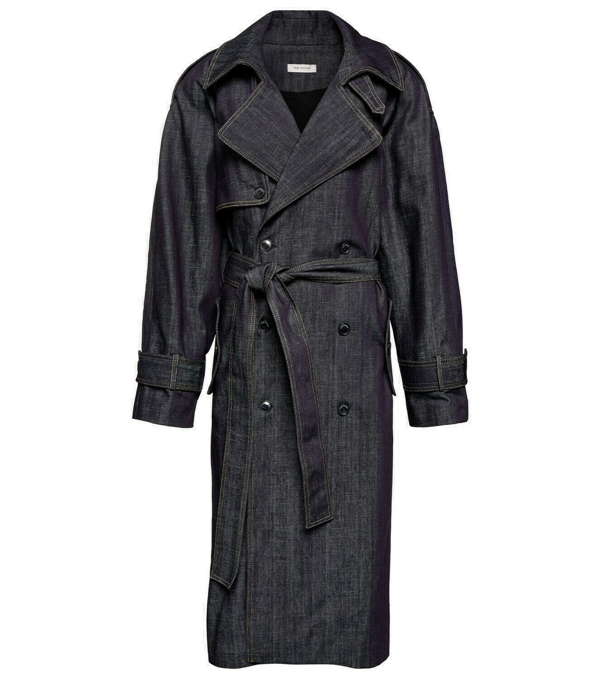 Photo: The Mannei Aspos denim trench coat