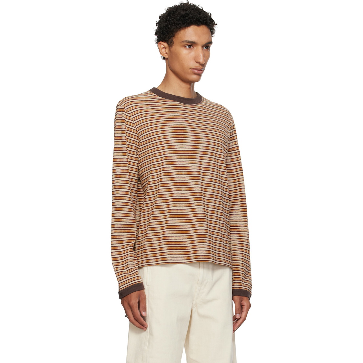 Cawley Brown Jersey Long Sleeve T-shirt