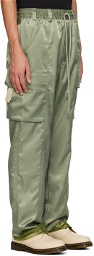 Song for the Mute Green Drawstring Cargo Pants