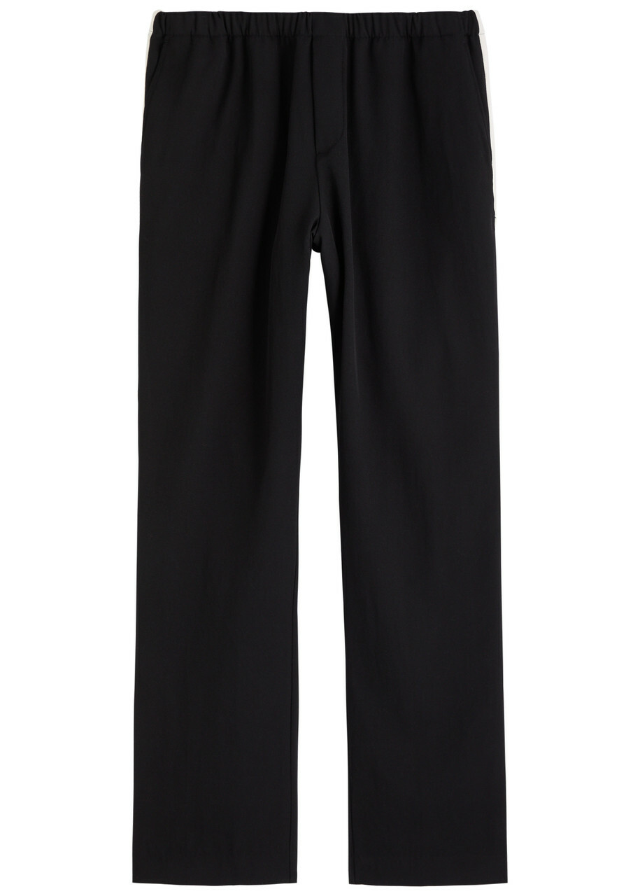 Wales Bonner Tempo Wool Sweatpants Black