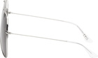 Marni Silver Show Pilot Sunglasses