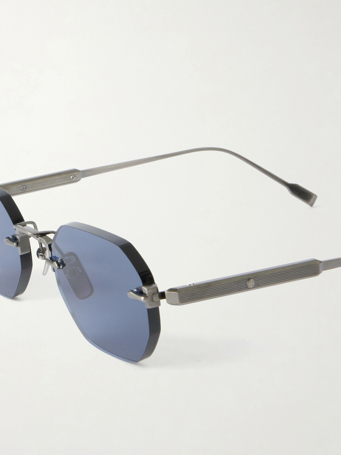 Sato - Terebellum II Titanium Round-Frame Sunglasses